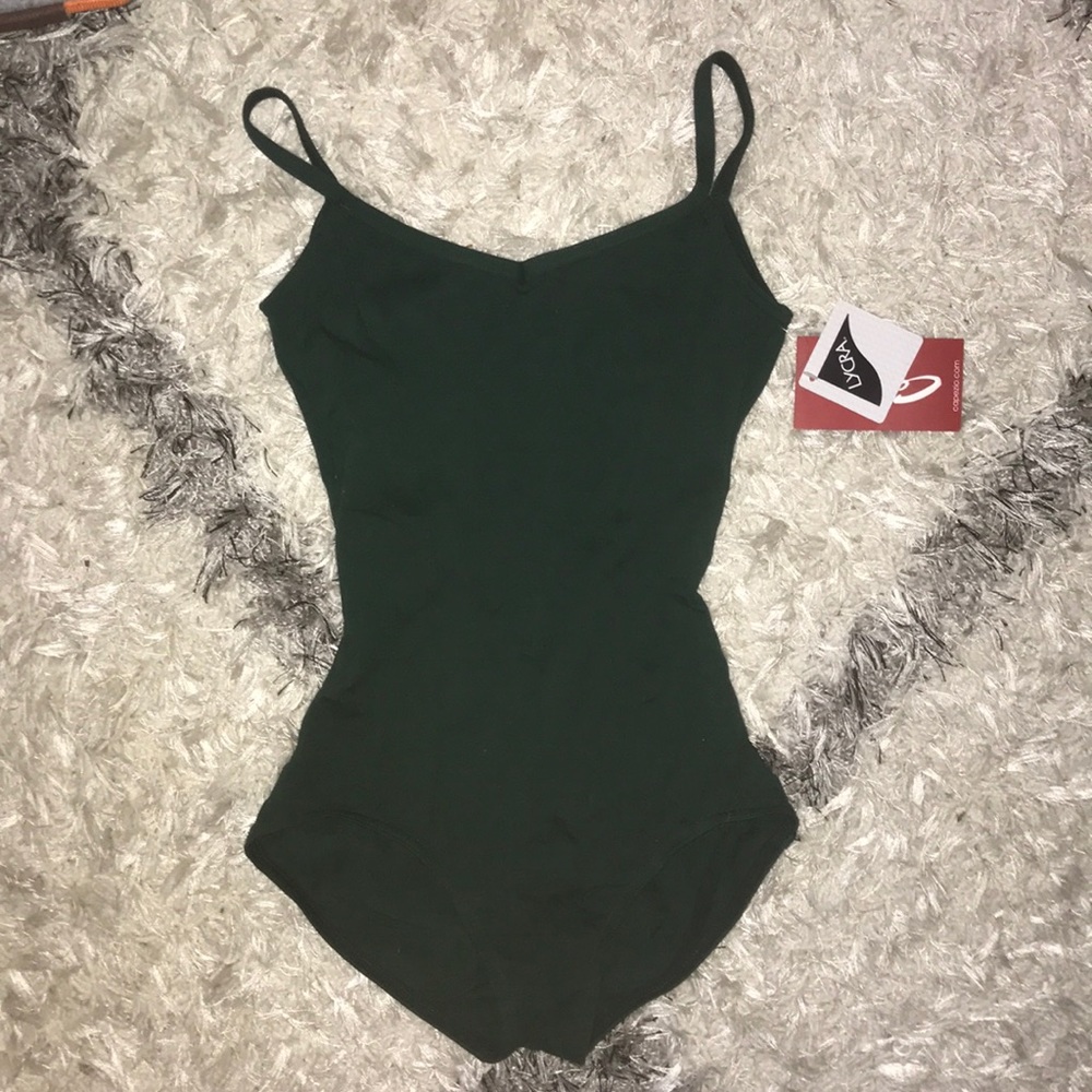 Capezio Green Leotard